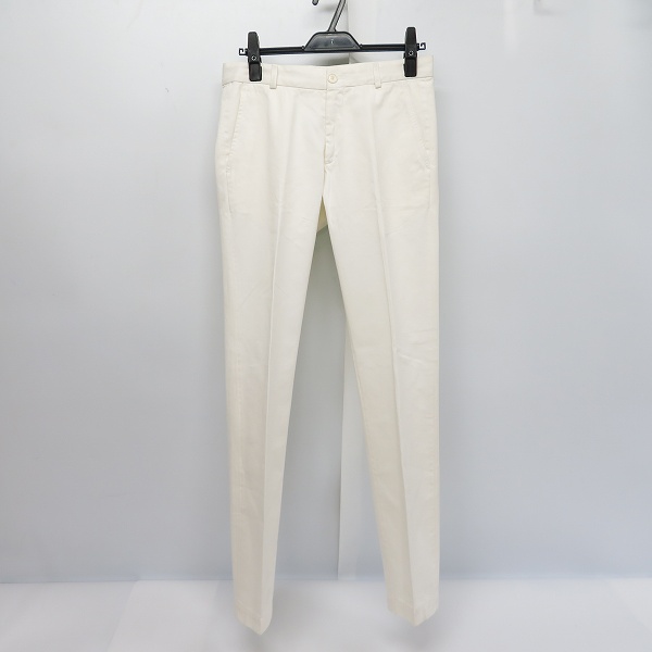 実際に弊社で買取させて頂いたDRIES VAN NOTEN/ドリスヴァンノッテン スリムコットンパンツ ホワイト/44