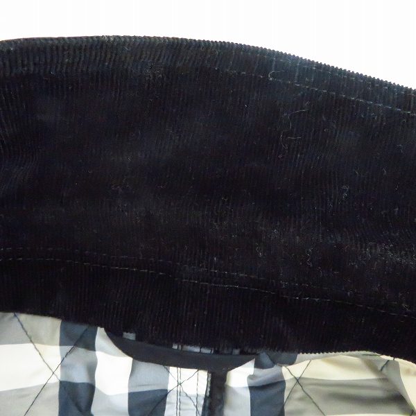 実際に弊社で買取させて頂いたBURBERRY LONDON/バーバリーロンドン コーデュロイ キルティングジャケット/LLの画像 5枚目