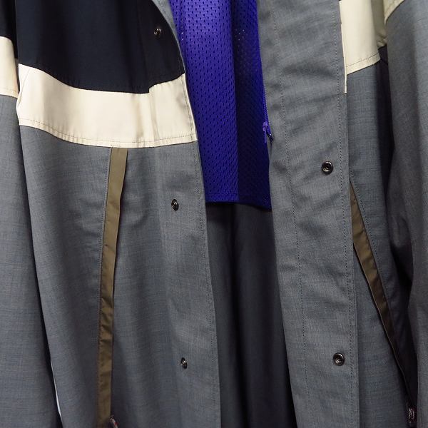 実際に弊社で買取させて頂いたkolor/カラー パネルコート セットアップ 19SCM-CO1101 P02101/2 3の画像 3枚目