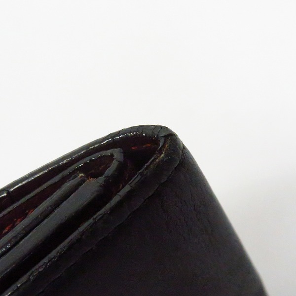 実際に弊社で買取させて頂いたCartier/カルティエ マストライン レザー コインケース/小銭入れ ブラックの画像 7枚目