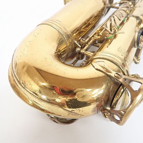 実際に弊社で買取させて頂いた★SELMER/セルマー アルトサックス MARK Ⅵ 彫刻有り アメセル 16万台 ソフトケース付 の画像 4枚目