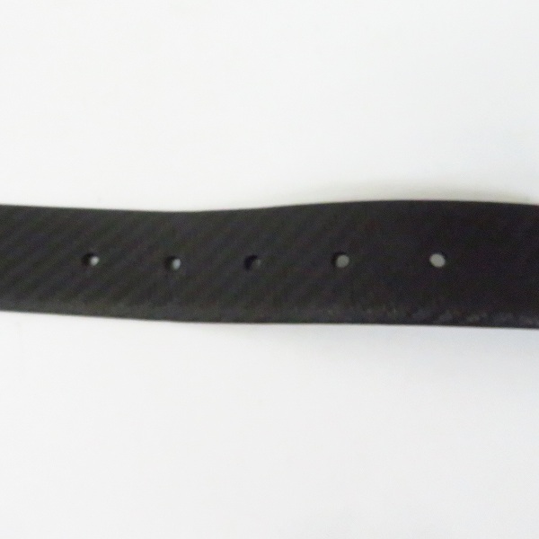 実際に弊社で買取させて頂いたdunhill/ダンヒル レザー ベルト バックル ブラック/シルバーの画像 4枚目