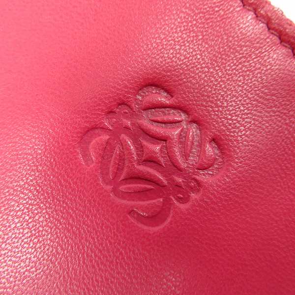 実際に弊社で買取させて頂いたLOEWE/ロエベ ナパライン フリンジ付き コスメポーチ/トラベルポーチ/小物入れの画像 3枚目