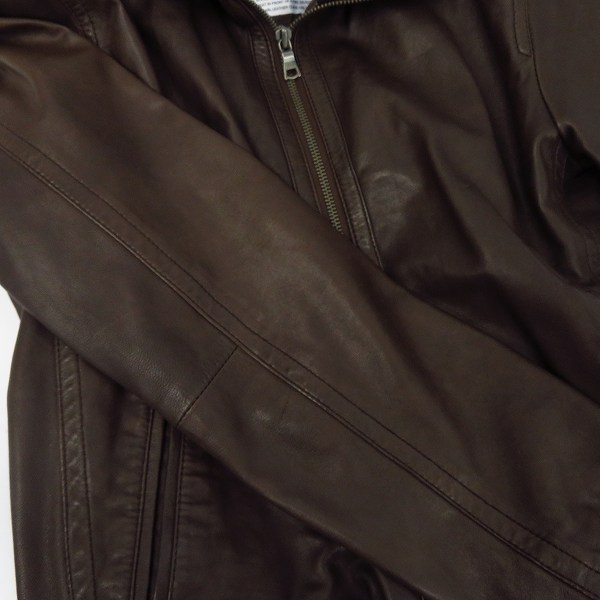 実際に弊社で買取させて頂いたURBAN RESEARCH/アーバンリサーチ 羊革/ラムレザー ジャケット/Sの画像 4枚目