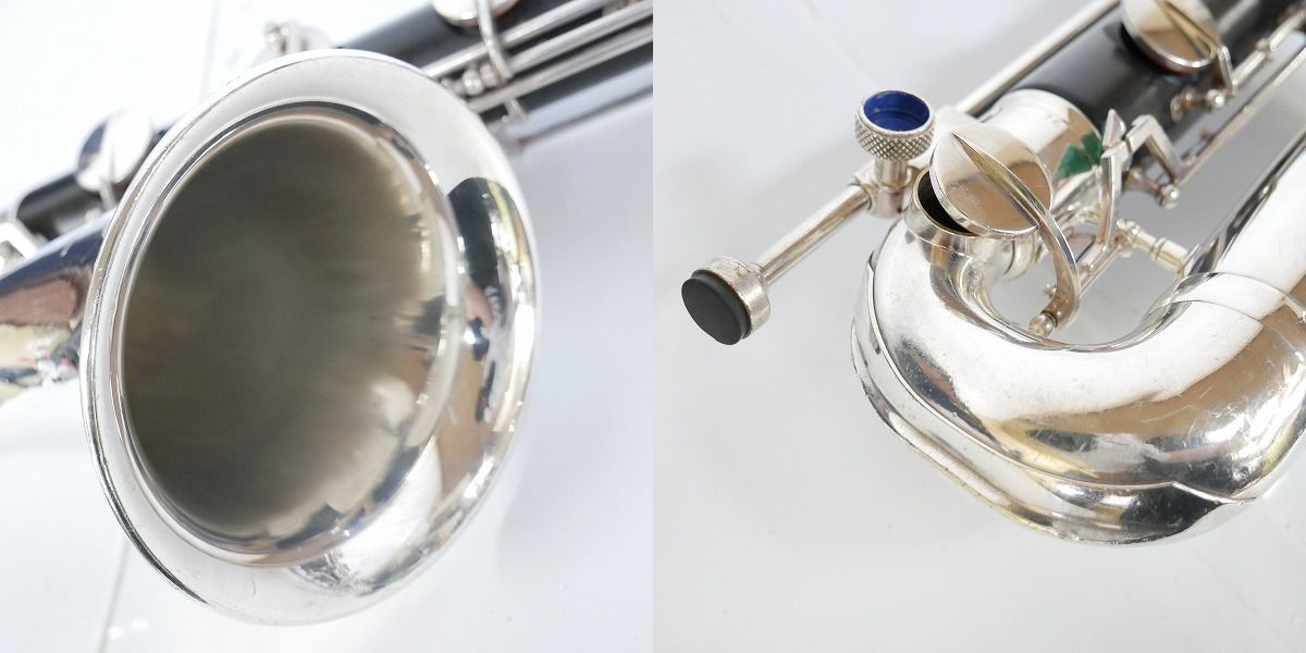 実際に弊社で買取させて頂いた★H.SELMER/セルマー バスクラリネット マウスピース/ハードケース付きの画像 3枚目
