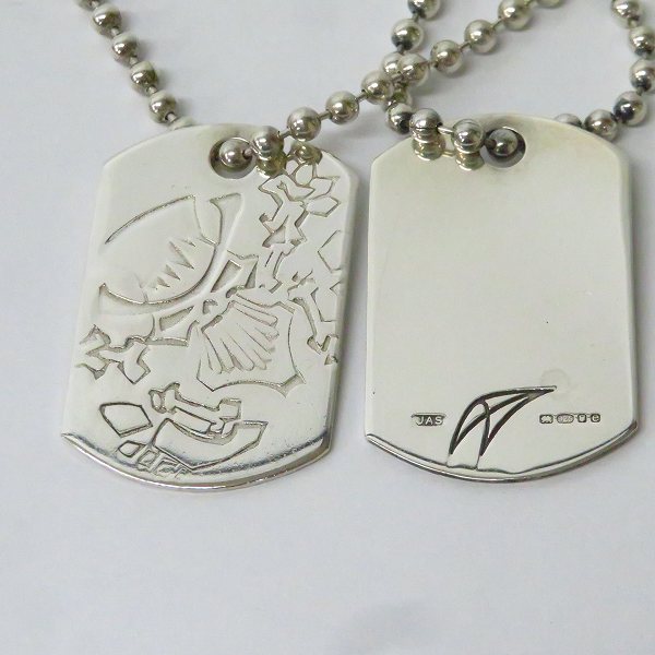 実際に弊社で買取させて頂いたCRAZY PIG/クレイジーピッグ DOG TAG/ドッグタグ ペンダント/ネックレスの画像 1枚目