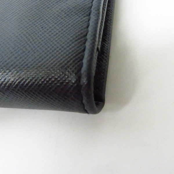 実際に弊社で買取させて頂いたGIORGIO ARMANI/ジョルジオアルマーニ ２つ折りレザー長財布の画像 6枚目