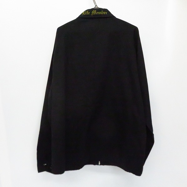 実際に弊社で買取させて頂いたNEIGHBORHOOD/ネイバーフッド FLXX.LM/C-JKT ジップアップジャケット 刺繍 102BRNH-JKM02/XLの画像 1枚目