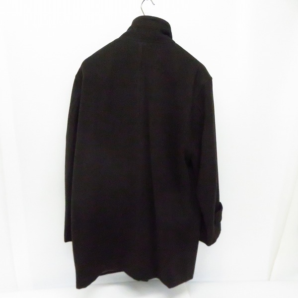 実際に弊社で買取させて頂いたBurberry LONDON/バーバリー ロンドン ウール アンゴラ コート BBN37-324-08 size：Lの画像 1枚目