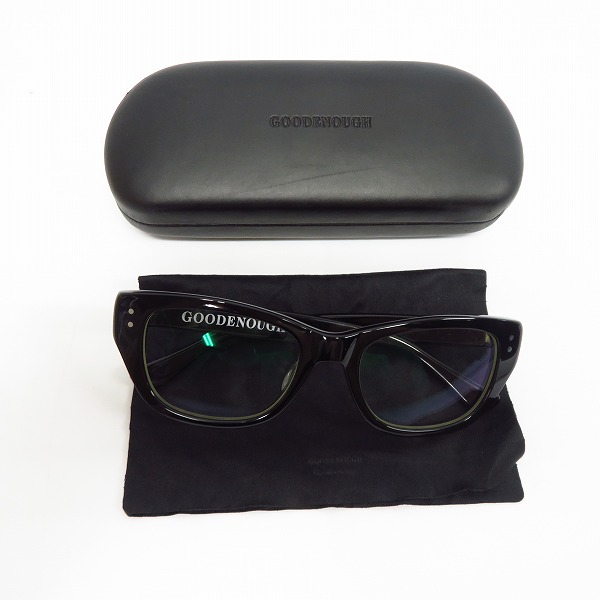 実際に弊社で買取させて頂いたGOODENOUGH/グッドイナフ 度入り/メガネフレームの画像 5枚目