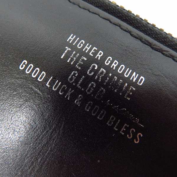 実際に弊社で買取させて頂いたTHE CRIMIE/クライミー ラウンドジップ/ファスナー レザーウォレット/長財布の画像 8枚目