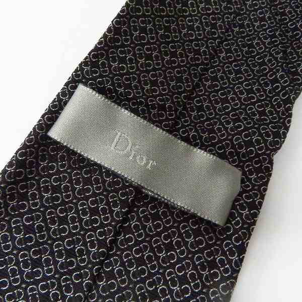 実際に弊社で買取させて頂いたDior HOMME/ディオール オム CD柄 ネクタイの画像 1枚目
