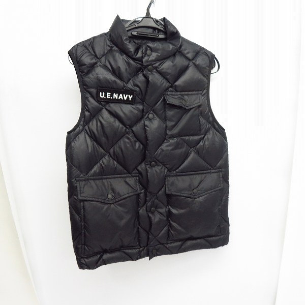 実際に弊社で買取させて頂いたUNIFORM EXPERIMENT/ユニフォームエクスペリメント キルティング ダウンベスト UE-134048 2