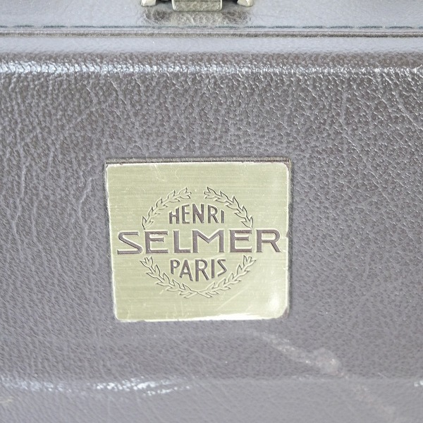 実際に弊社で買取させて頂いた★SELMER/セルマー バスクラリネット用 ハードケースの画像 1枚目