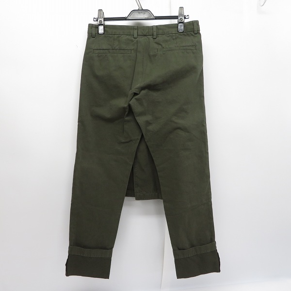 実際に弊社で買取させて頂いた【未使用】DRIES VAN NOTEN/ドリスヴァンノッテン PERRISH 2311 レイヤードスリムトラウザーズ/44の画像 1枚目