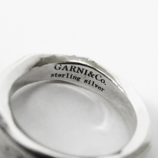 実際に弊社で買取させて頂いたGARNI/ガルニ クロッケリーリング 13号の画像 5枚目