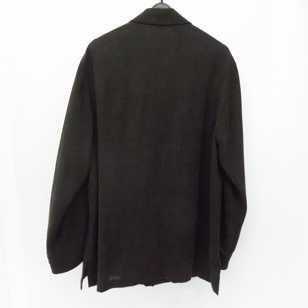 実際に弊社で買取させて頂いたBurberry LONDON/バーバリー ロンドン ウールリネン 5B ジャケット BBP29-208-08 size：Lの画像 1枚目