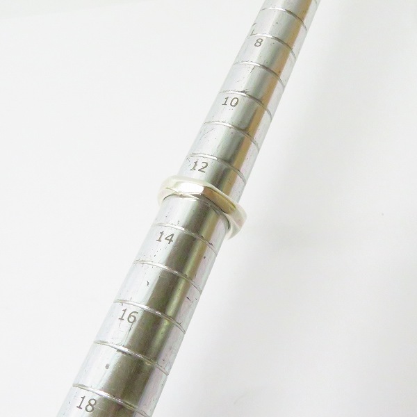 実際に弊社で買取させて頂いたGARNI/ガルニ クロッケリーリング シルバー 13号の画像 5枚目