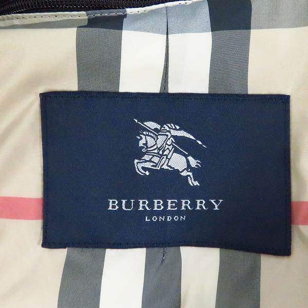 実際に弊社で買取させて頂いたBURBERRY LONDON/バーバリー ロンドン マウンテンパーカー ノバチェック コート ジャケット  NOH89/LLの画像 2枚目