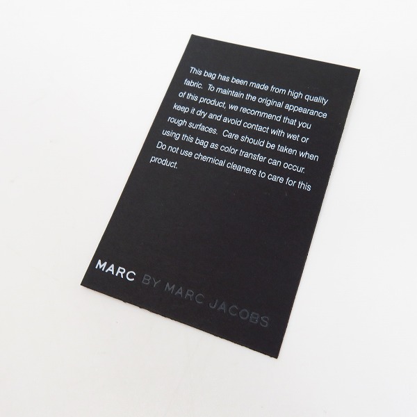 実際に弊社で買取させて頂いた【未使用】MARC BY MARC JACOBS/マークバイマークジェイコブス 2WAY PCケース/ブリーフケース 黒 M0001304の画像 8枚目