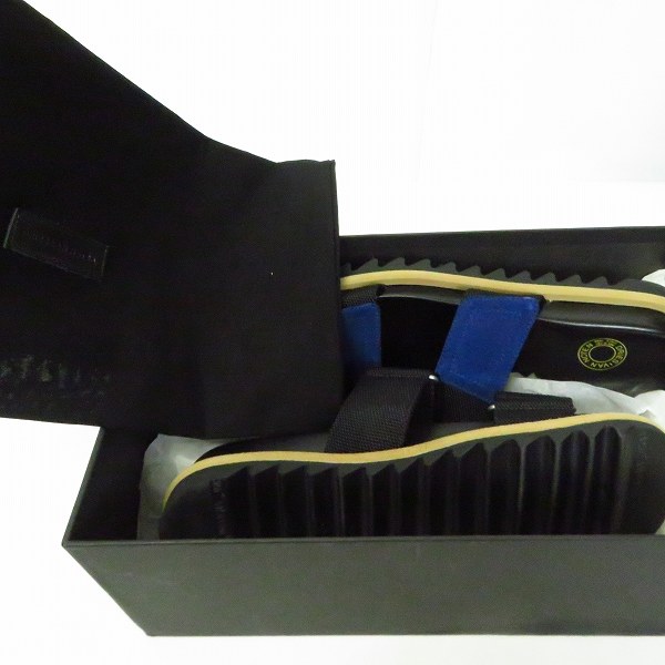 実際に弊社で買取させて頂いたDRIES VAN NOTEN/ドリスヴァンノッテン レザーサンダル MS25/862 QU111 BLACK900/41の画像 8枚目