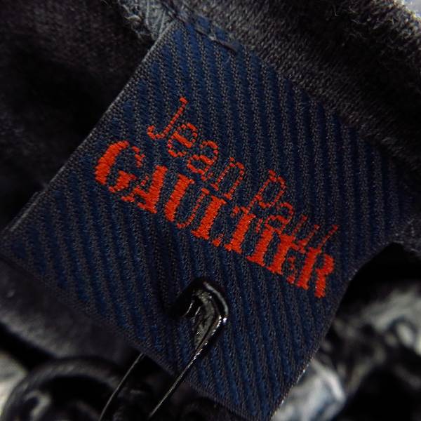 実際に弊社で買取させて頂いたJEAN PAUL GAULTIER/ジャンポールゴルチェ フェイクバンダナ装飾 Tシャツ カットソー 48の画像 2枚目