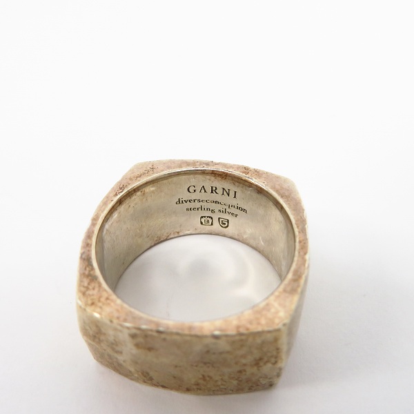 実際に弊社で買取させて頂いたGARNI/ガルニ スクエアリング/23号の画像 4枚目