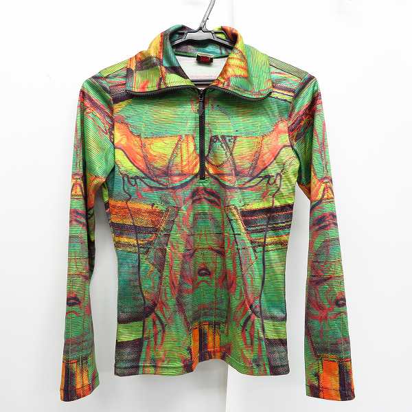 実際に弊社で買取させて頂いたJPG/ジャンポールゴルチェ サイバープリント ハーフジップ 長袖 カットソー 40