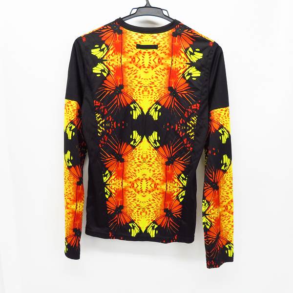 実際に弊社で買取させて頂いたJEAN PAUL GAULTIER HOMME/ジャンポールゴルチェオム バタフライプリント 長袖 Tシャツ/カットソー 48の画像 1枚目