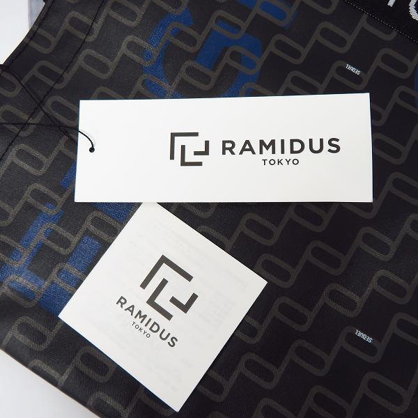 実際に弊社で買取させて頂いた【未使用】RAMIDUS×FRAGMENT DESIGN/ラミダス×フラグメントデザイン 総柄トートバッグの画像 5枚目