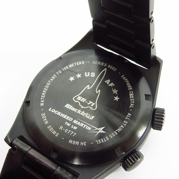 実際に弊社で買取させて頂いたLuminox/ルミノックス SR-71 BLACKBIRD ブラックバード 腕時計の画像 3枚目