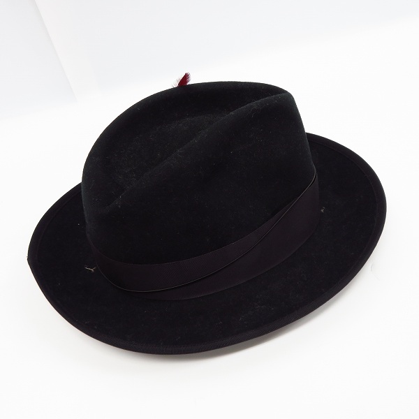 実際に弊社で買取させて頂いたCA4LA/カシラ KNOX NEWYORK ウール 中折ハット/帽子の画像 2枚目