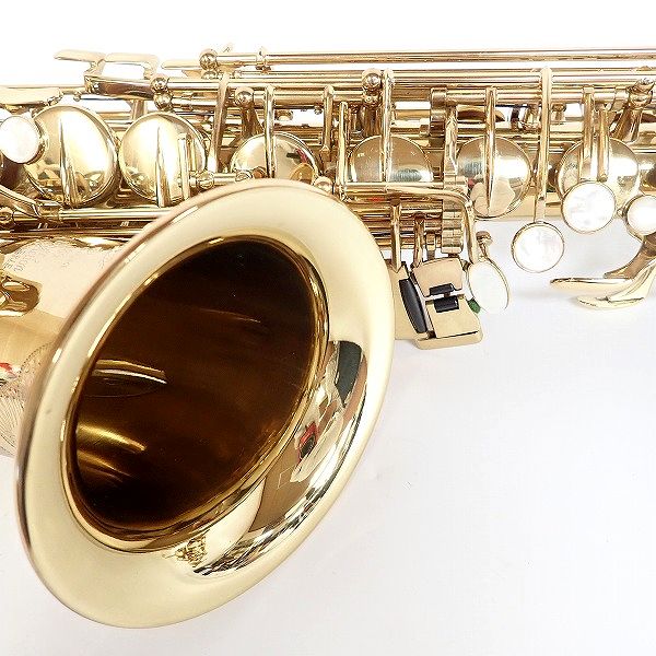 実際に弊社で買取させて頂いた★SELMER/セルマー アルトサックス SA80/Super Action 80 SERIE Ⅱ/シリーズ2 彫刻有り 54万台 ハードケース付の画像 3枚目