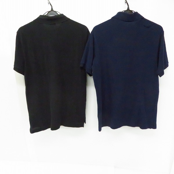 実際に弊社で買取させて頂いた LACOSTE/ラコステ 胸ロゴ 刺繍 半袖ポロシャツ Size：4  2点セットの画像 1枚目
