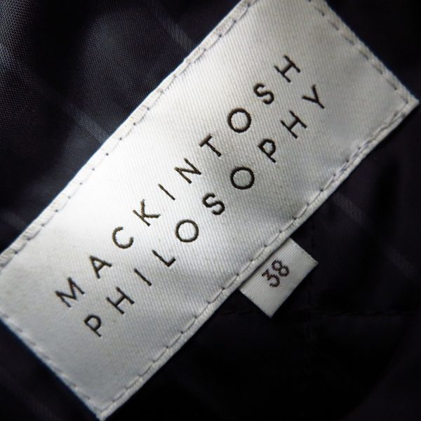 実際に弊社で買取させて頂いたMACKINTOSH PHILOSOPHY/マッキントッシュフィロソフィー リバーシブル キルティング ダウンジャケット/38の画像 4枚目