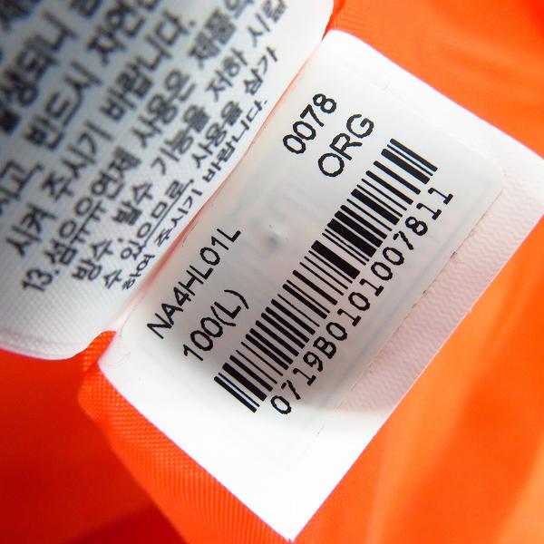 実際に弊社で買取させて頂いたTHE NORTH FACE/ノースフェイス ホワイトレーベル NEW DALTON ANORAK/ニューダルトンアノラック  NA4HL01/Lの画像 7枚目