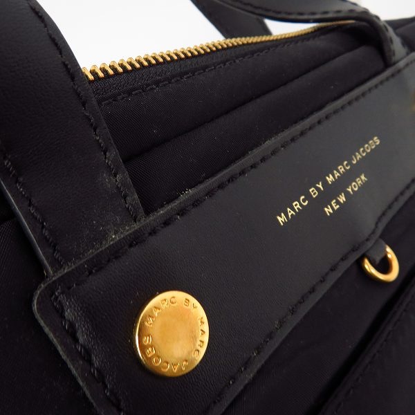 実際に弊社で買取させて頂いたMARC BY MARC JACOBS/マークバイマークジェイコブス 2WAY PCケース/ブリーフケース 黒 M0001304の画像 5枚目