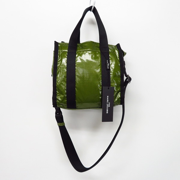 実際に弊社で買取させて頂いた【未使用】THE MARC JACOBS/マークジェイコブス RIPSTOP MINI TOTE リップストップミニトートバッグ M0015300-390の画像 1枚目