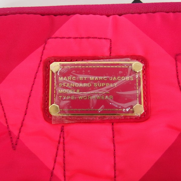 実際に弊社で買取させて頂いた【未使用】MARC BY MARC JACOBS/マークバイマークジェイコブス タブレットケース/クラッチバッグ 3点セットの画像 5枚目