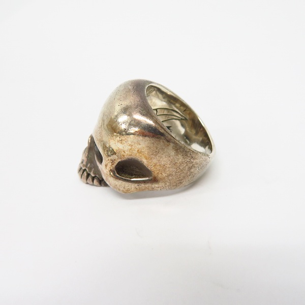 実際に弊社で買取させて頂いたCRAZY PIG/クレイジーピッグ LARGE EVIL SKULL/ラージ エビル スカルリング/17-17.5号の画像 2枚目