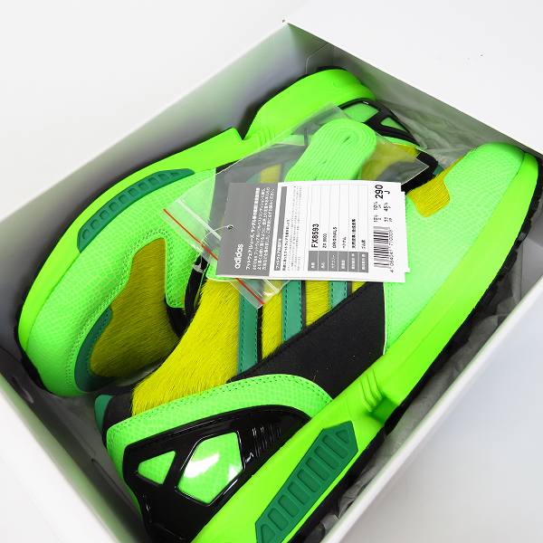 実際に弊社で買取させて頂いた【未使用】atmos×adidas/アトモス×アディダス ZX 8000 “G-SNK 3” ゼットエックス FX8593/29.0の画像 6枚目