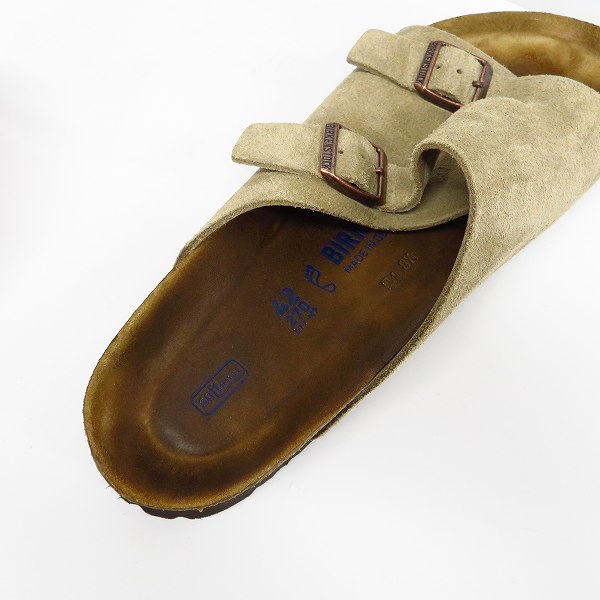 実際に弊社で買取させて頂いたBIRKENSTOCK/ビルケンシュトック Zurich Soft Footbed/チューリッヒ ソフトベッド サンダル/27の画像 4枚目