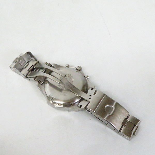 実際に弊社で買取させて頂いたTAG HEUER/タグホイヤー エクスクルーシブ クロノグラフ CN1110【動作未確認】の画像 2枚目