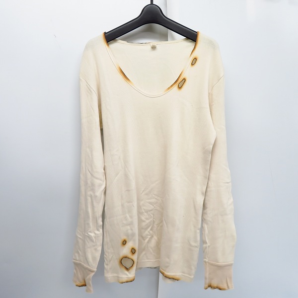 実際に弊社で買取させて頂いたMIHARAYASUHIRO/ミハラヤスヒロ 焦げ加工 長袖 Tシャツ/カットソー 31273718/M