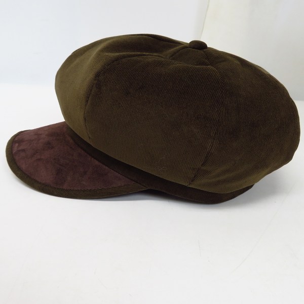 実際に弊社で買取させて頂いた【未使用】CA4LA/カシラ キャスケットハット/帽子 コーデュロイの画像 2枚目