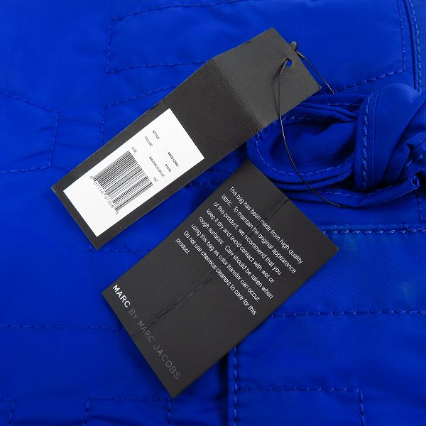 実際に弊社で買取させて頂いた【未使用】MARC BY MARC JACOBS/マークバイマークジェイコブス 2WAY PCケース/ブリーフケース ブルー M0001258Aの画像 6枚目