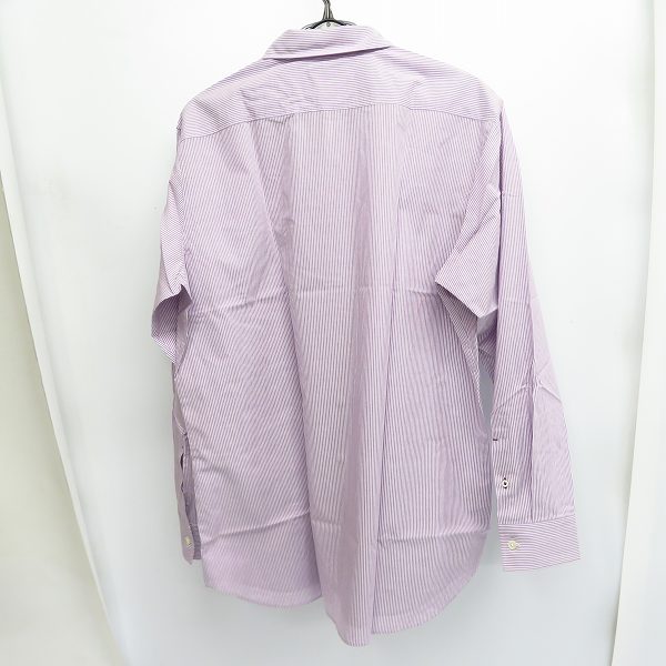 実際に弊社で買取させて頂いたBURBERRY LONDON/バーバリーロンドン ストライプ長袖シャツ LLの画像 1枚目