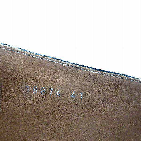 実際に弊社で買取させて頂いた【展示品】DRIES VAN NOTEN/ドリスヴァンノッテン スエード スリッポン MS25/874 QU114 BLACK900/41の画像 5枚目