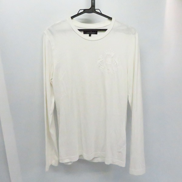 実際に弊社で買取させて頂いたHYDROGEN/ハイドロゲン ロゴ刺繍 ロングTシャツ/カットソー S