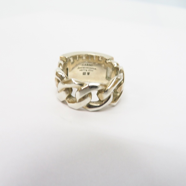 実際に弊社で買取させて頂いたGARNI/ガルニ MIL Chain Ring チェーンリング イエロー/18.5号の画像 3枚目